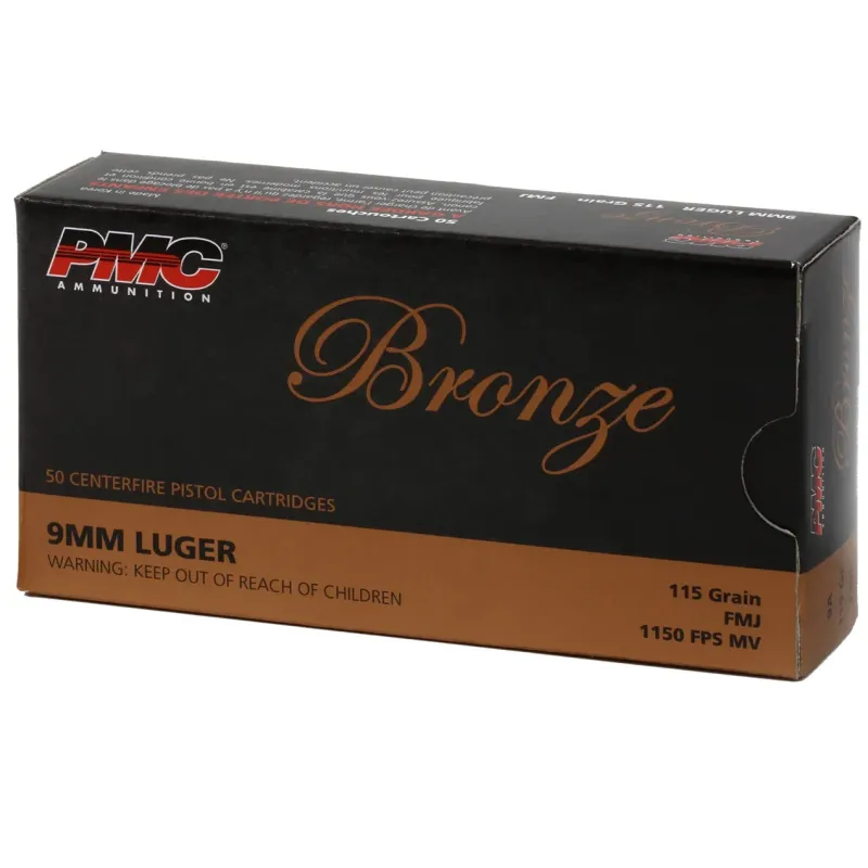 PMC Bronze 9mm 115GR FMJ