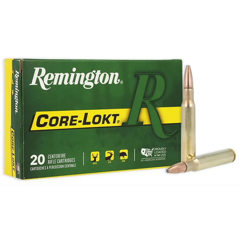 Remington Core-Lokt 30-06 Sprg 150GR Pointed Soft Point