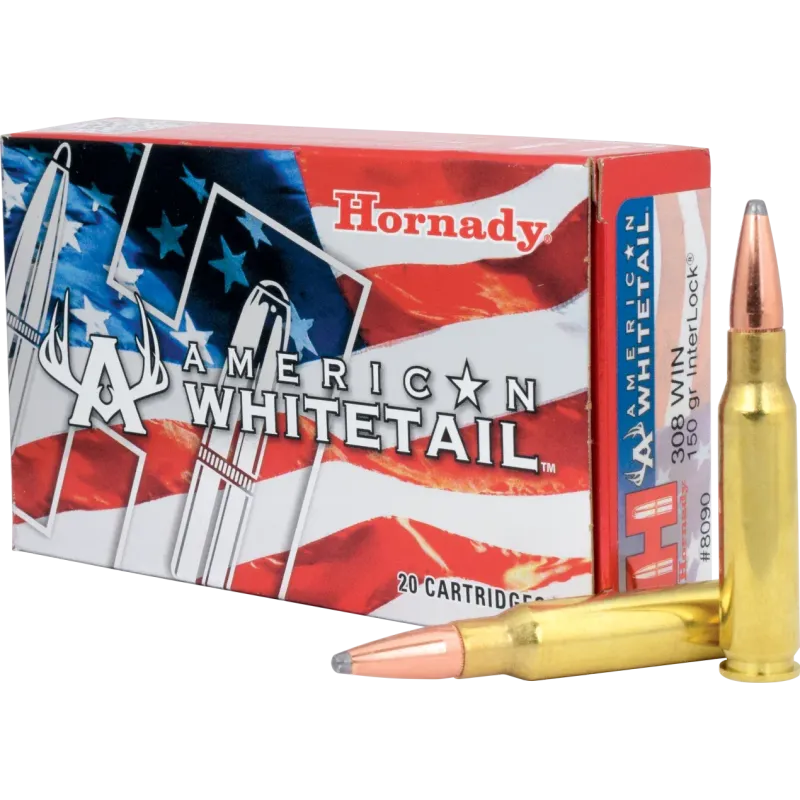 Hornady American Whitetail 308 Win 150GR SP INT
