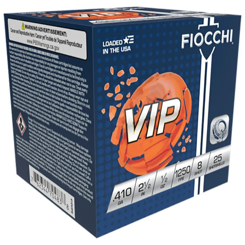 Fiocchi Exacta Premium Competition VIP 410 Bore 2.5'' 8