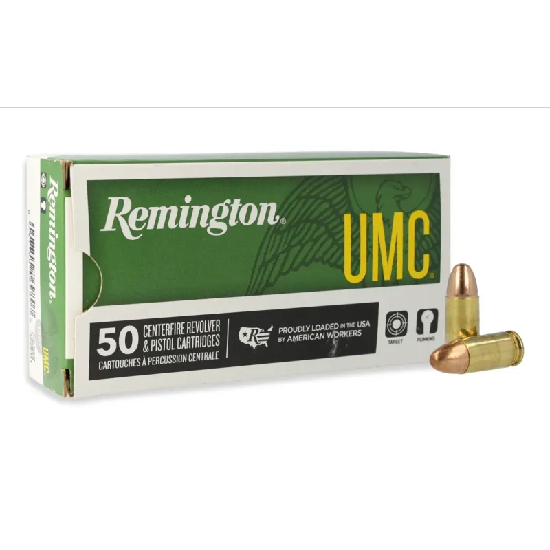 Remington UMC 9mm 115 Grain FMJ