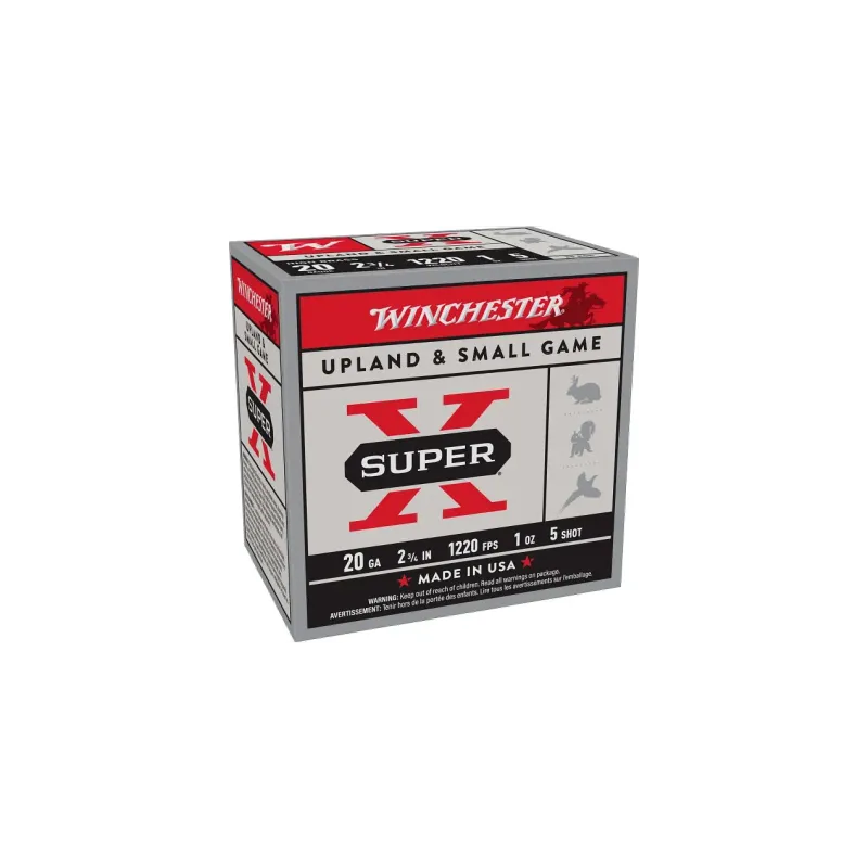Winchester Super-X High Brass Heavy Game 20 Gauge 2.75" 1-5