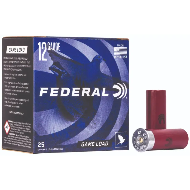 Federal Game Load 12 Gauge 2.75'' 1-7.5