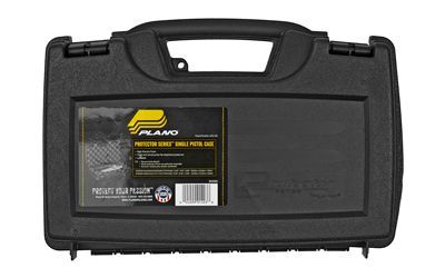Plano, Protector Single Pistol Case, 13"x 8.75"x 3", Black