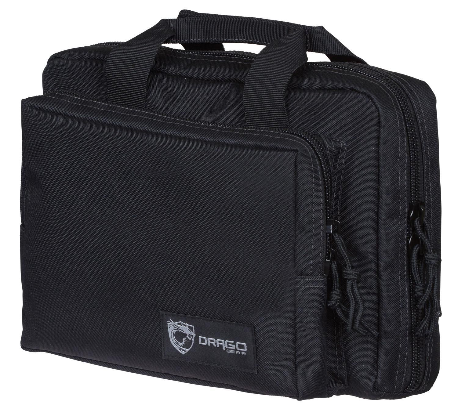 DRAGO PRO GEAR DOUBLE PISTOL CASE BLACK