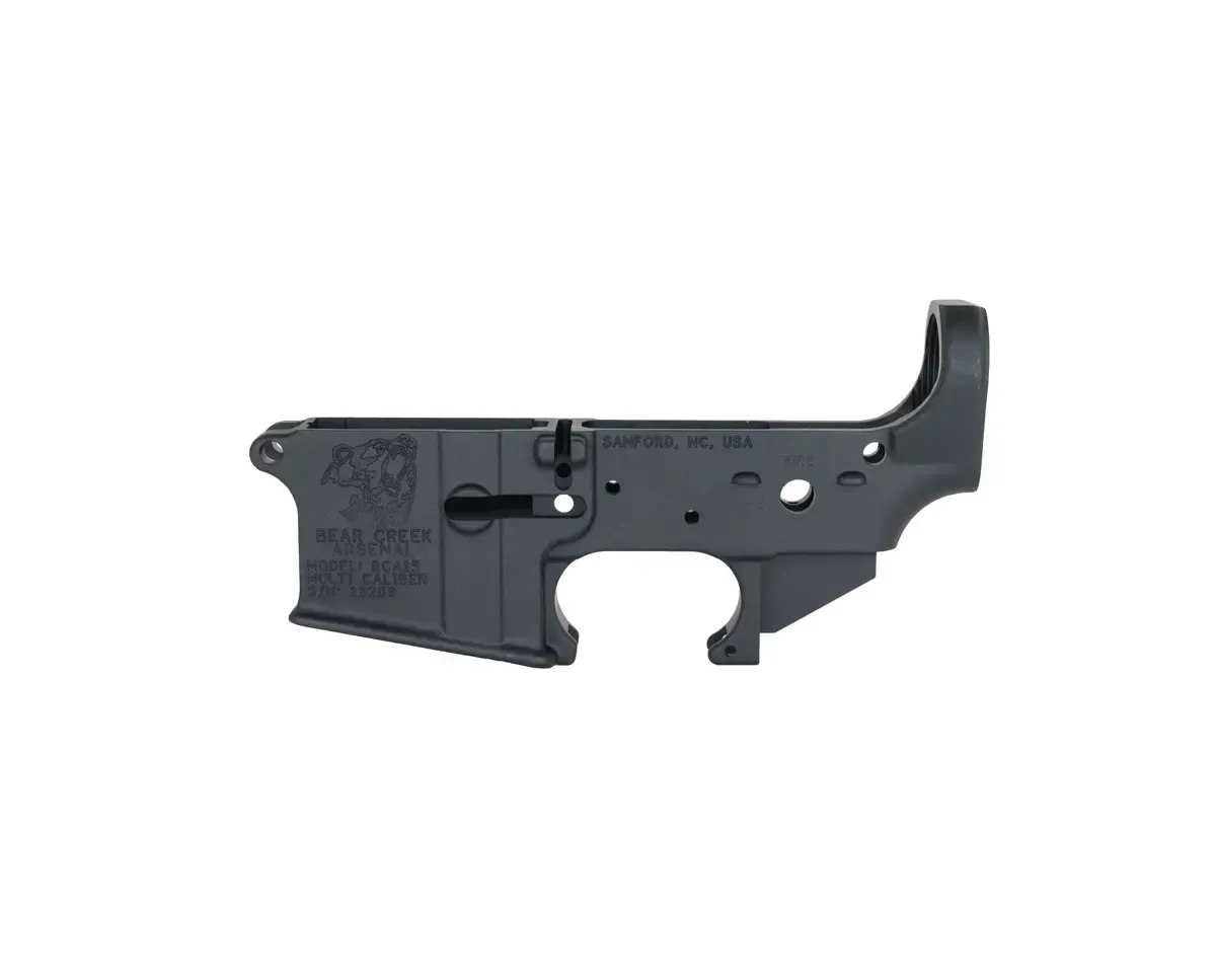BEAR CREEK ARSENAL 5.56 NATO AR-15 STRIPPED LWR RECEIVER BEAR CREEK ARSENAL 5.56 NATO AR-15 STRIPPED LWR RECEIVER