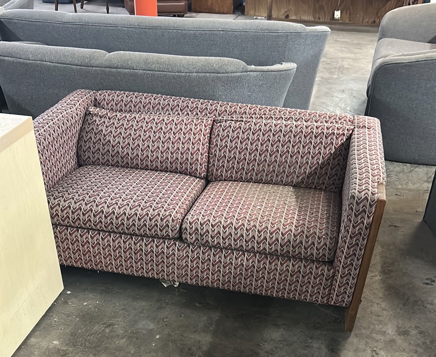 Maroon Couch