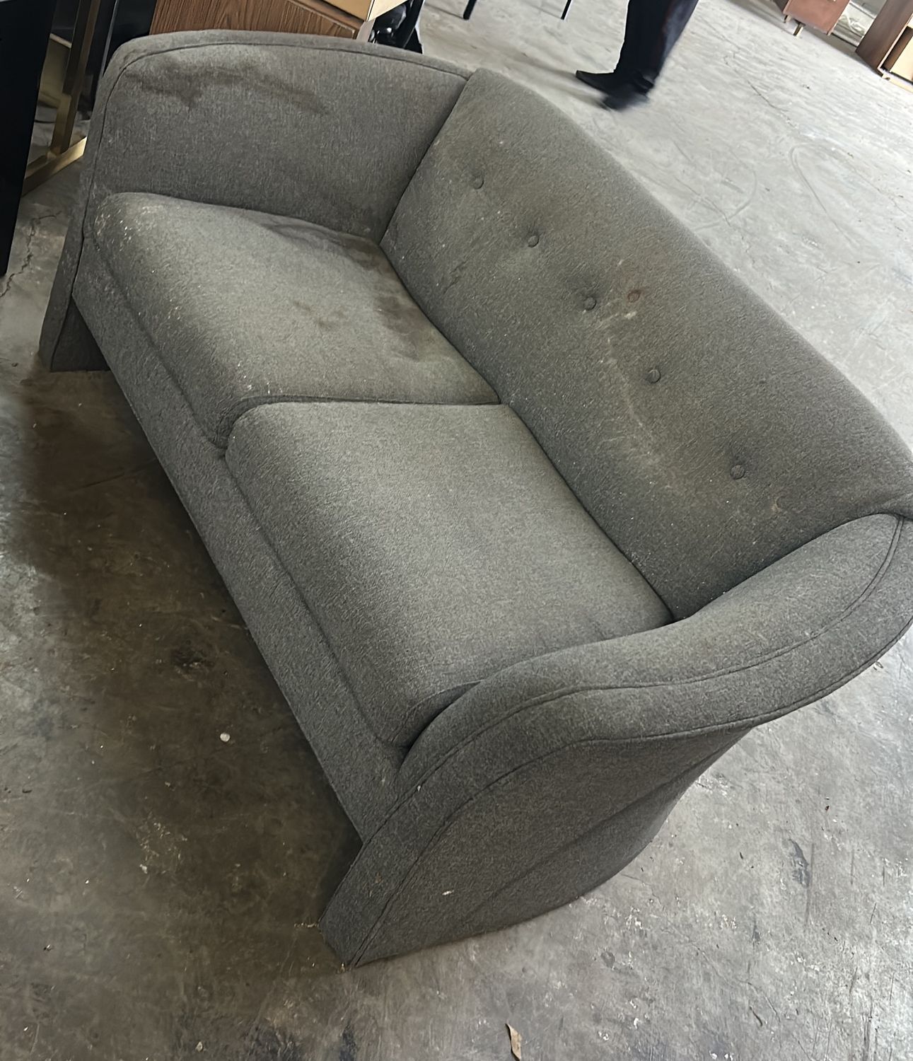 Grey Love seat