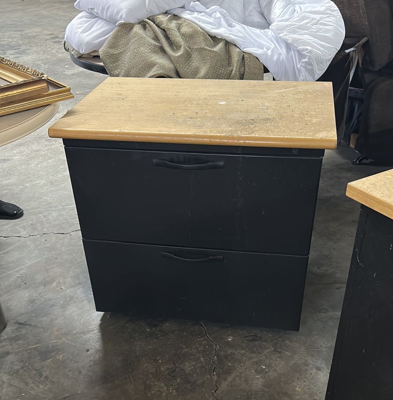 Black Desk Drawer