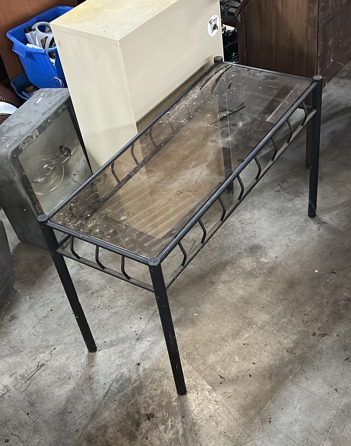 Tinted Glass Coffee Table