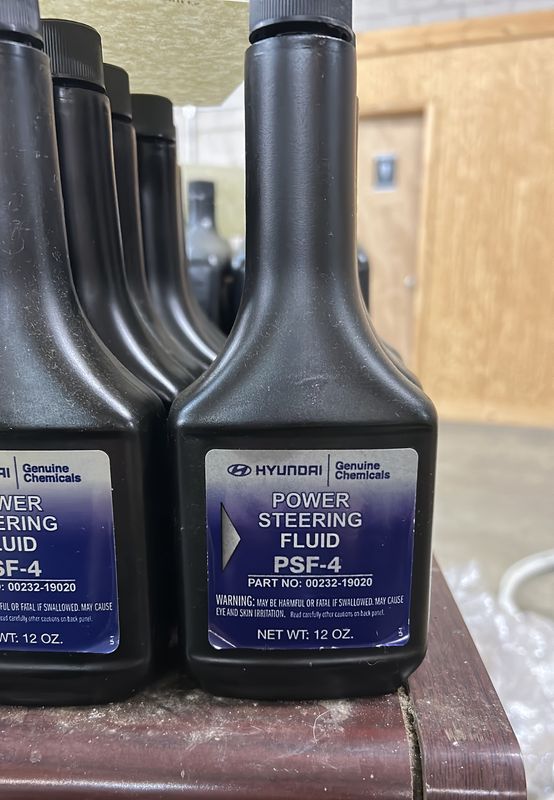 Hyundai Power Steering Fluid PSF-4