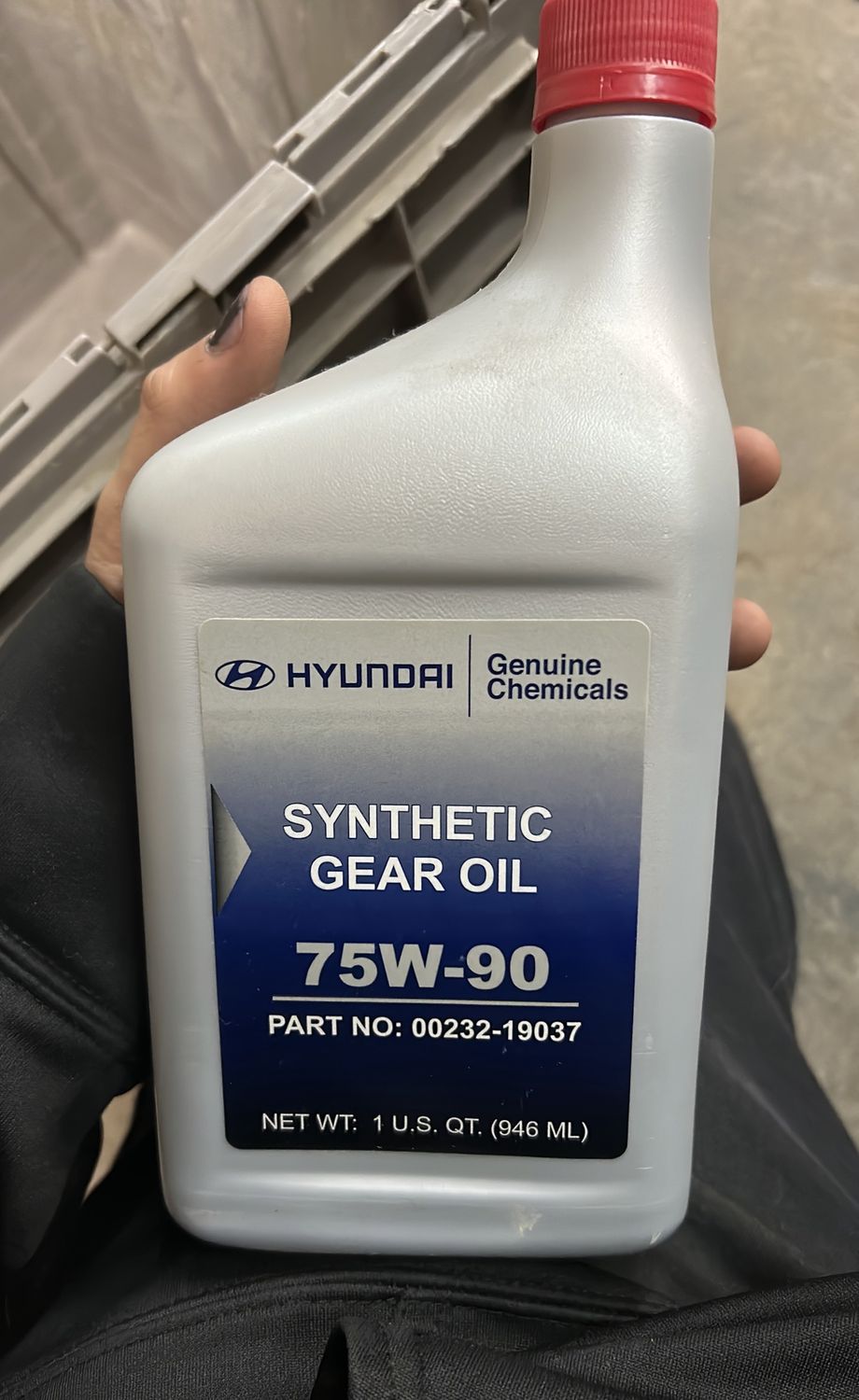 Hyundai Synthetic gear oil 75W-90