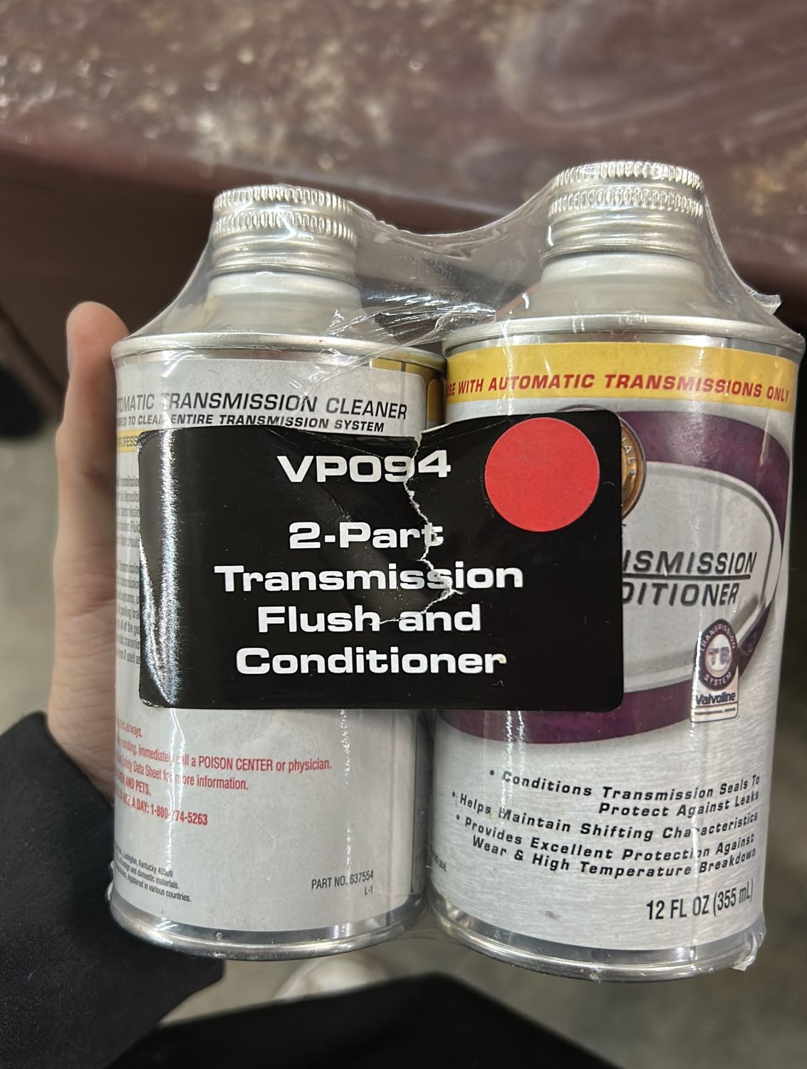 Valvoline 2 Part Transmission and Flush and Conditioner