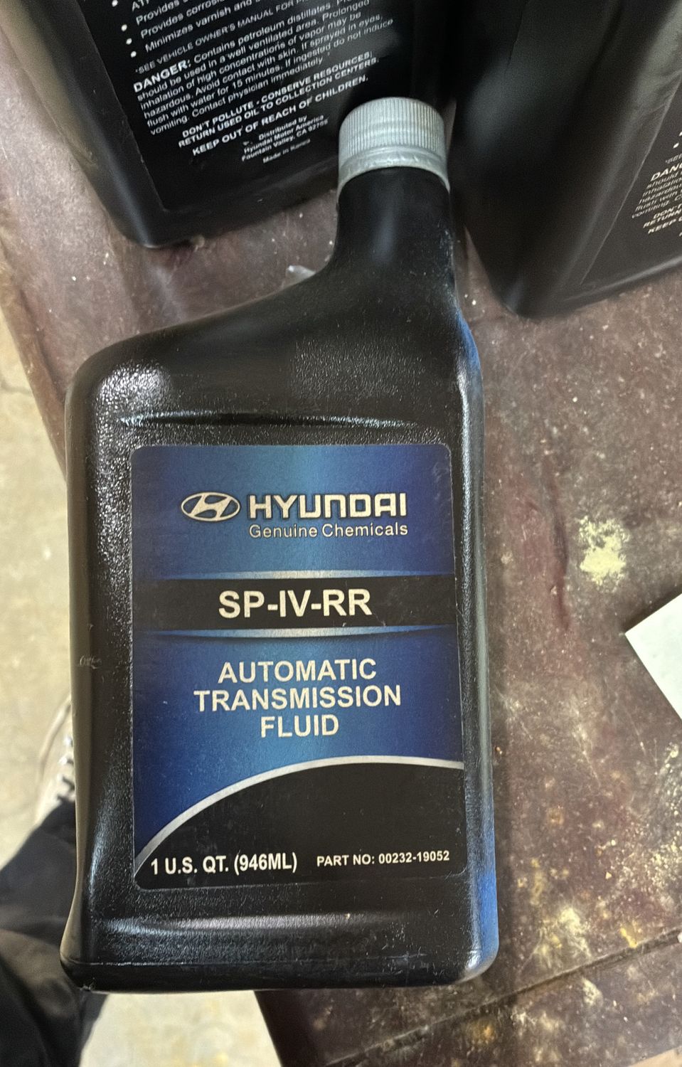 Hyundai Automatic Transmission Fluid SP-IV-RR