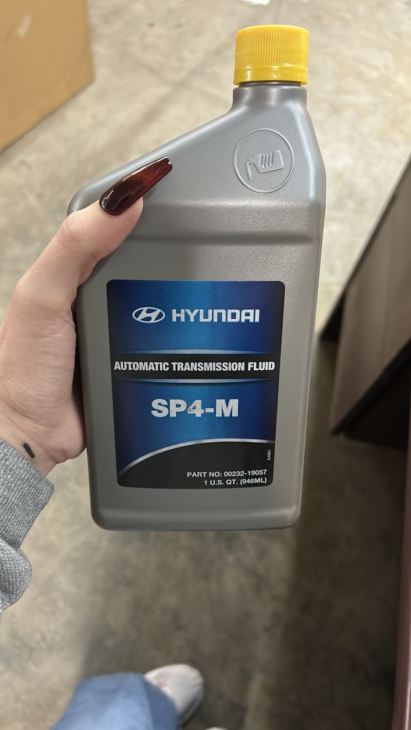 Hyundai automatic transmission fluid sp4-m