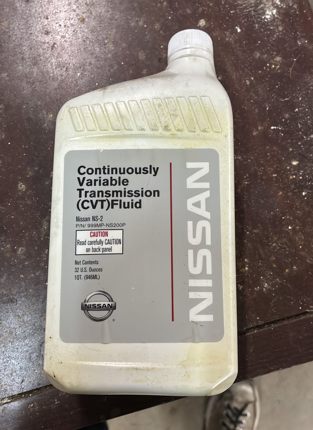 Nissan Continuously Variable Transmission CVT Fluid