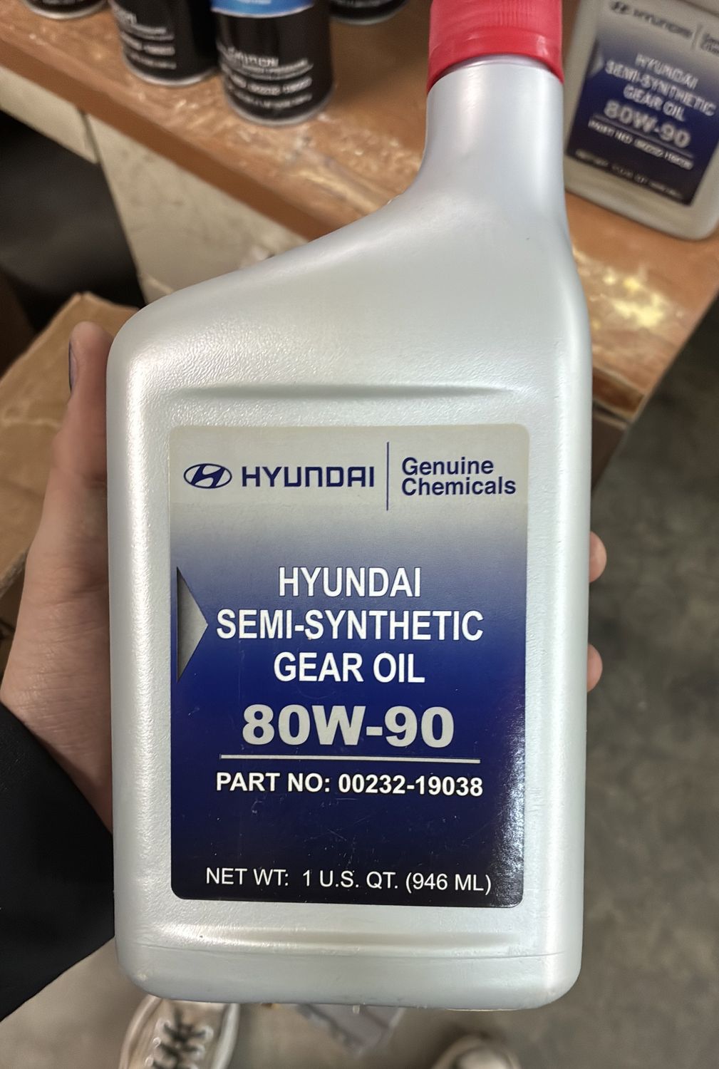 Hyundai Semi-Synthetic Gear Oil 80W-90