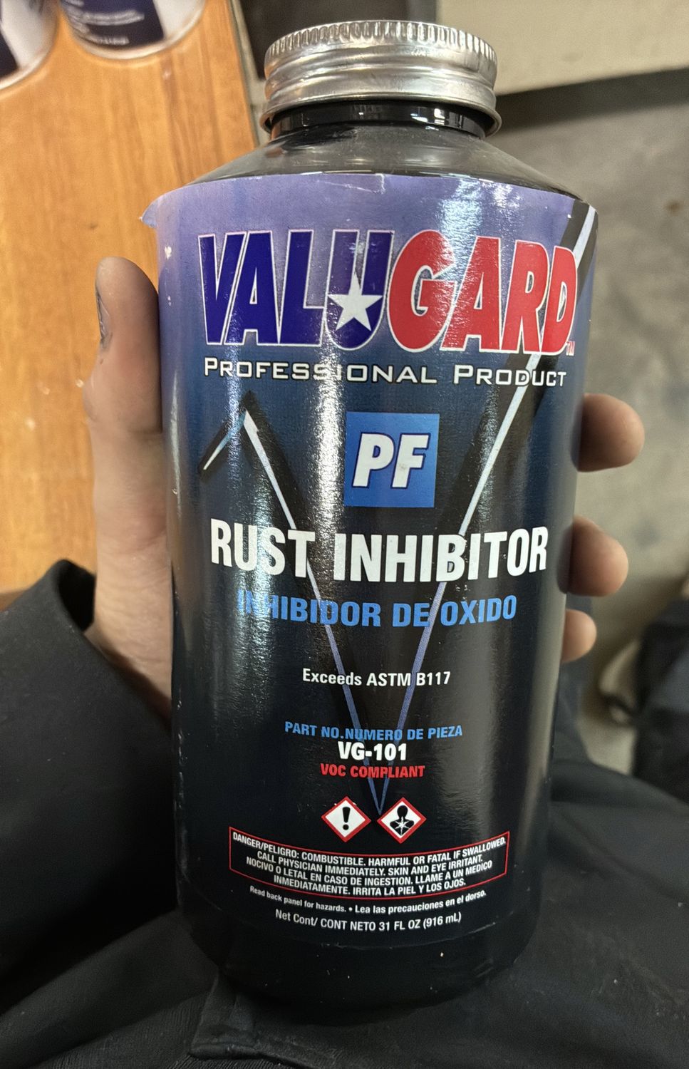 Valugard Rust Inhibitor
