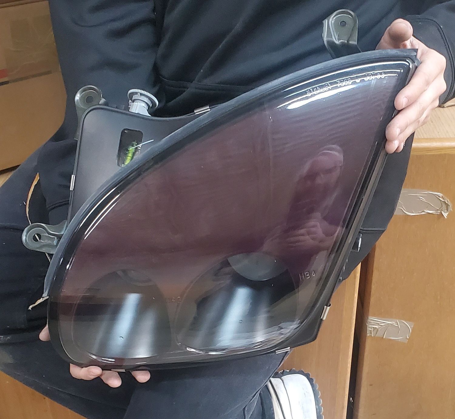 Front right headlamp