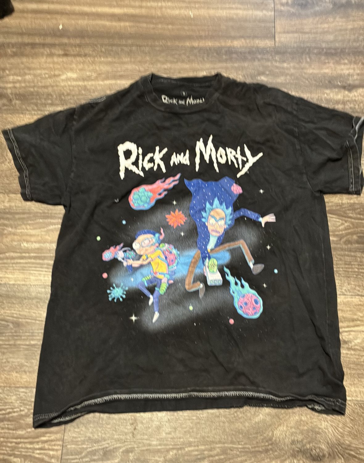 Rick and Morty Women’s Small Shirt