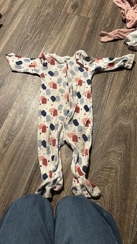 Baby size 6-9 month popsicle footie pj