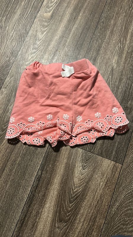 Baby size 12 month pink shorts