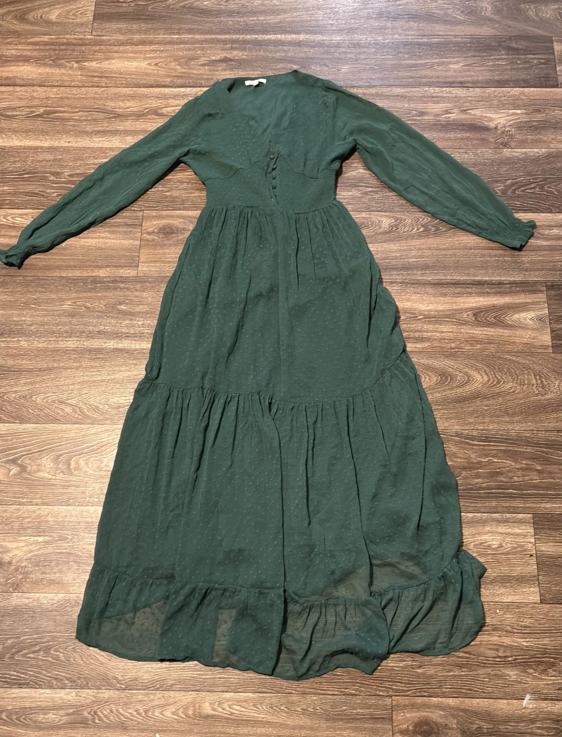 Patrons of Peace Green Dress