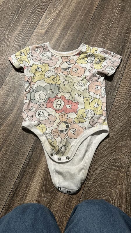 Baby size 18 month care bear onesie