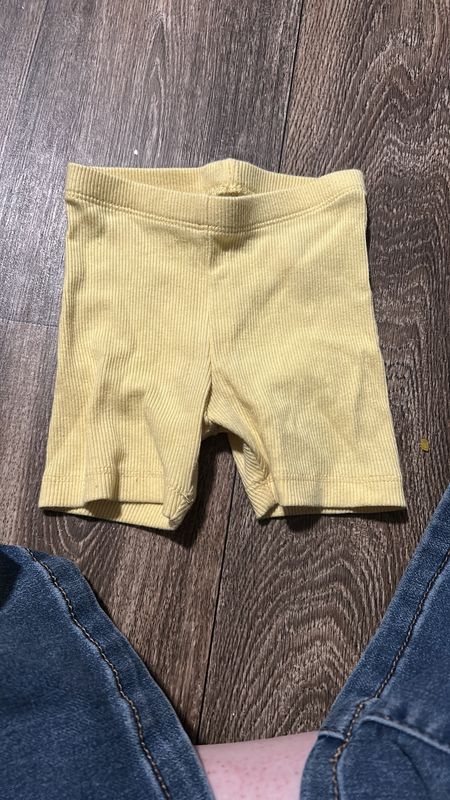 Baby size 12 month yellow shorts
