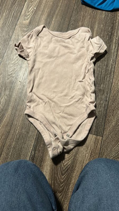 Baby size 6-9 month pink onesie