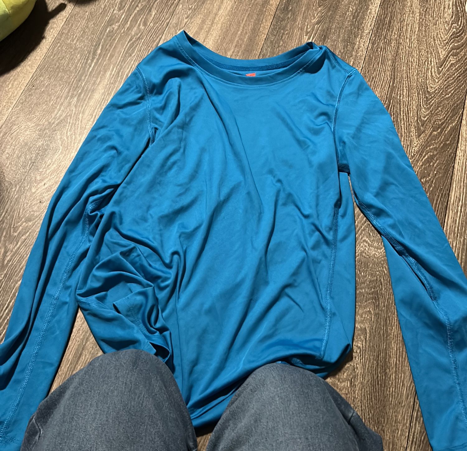 Women’s small blue long sleeve shirt