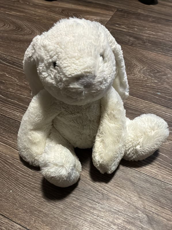 Soft White Rabbit Stuffy