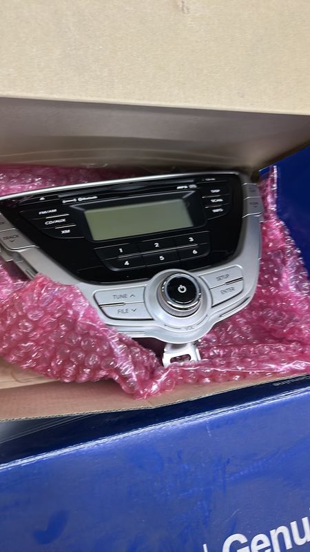 Hyundai Elantra audio panel face 2011-2012