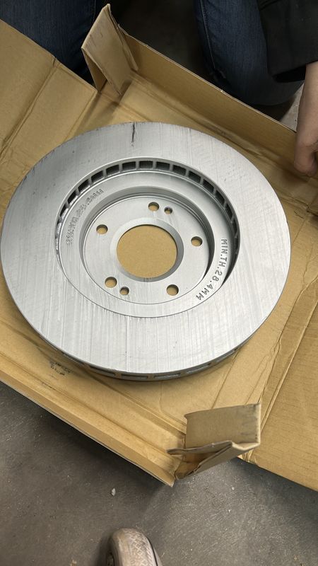 Mitsubishi 3000gt/gto front brake disc