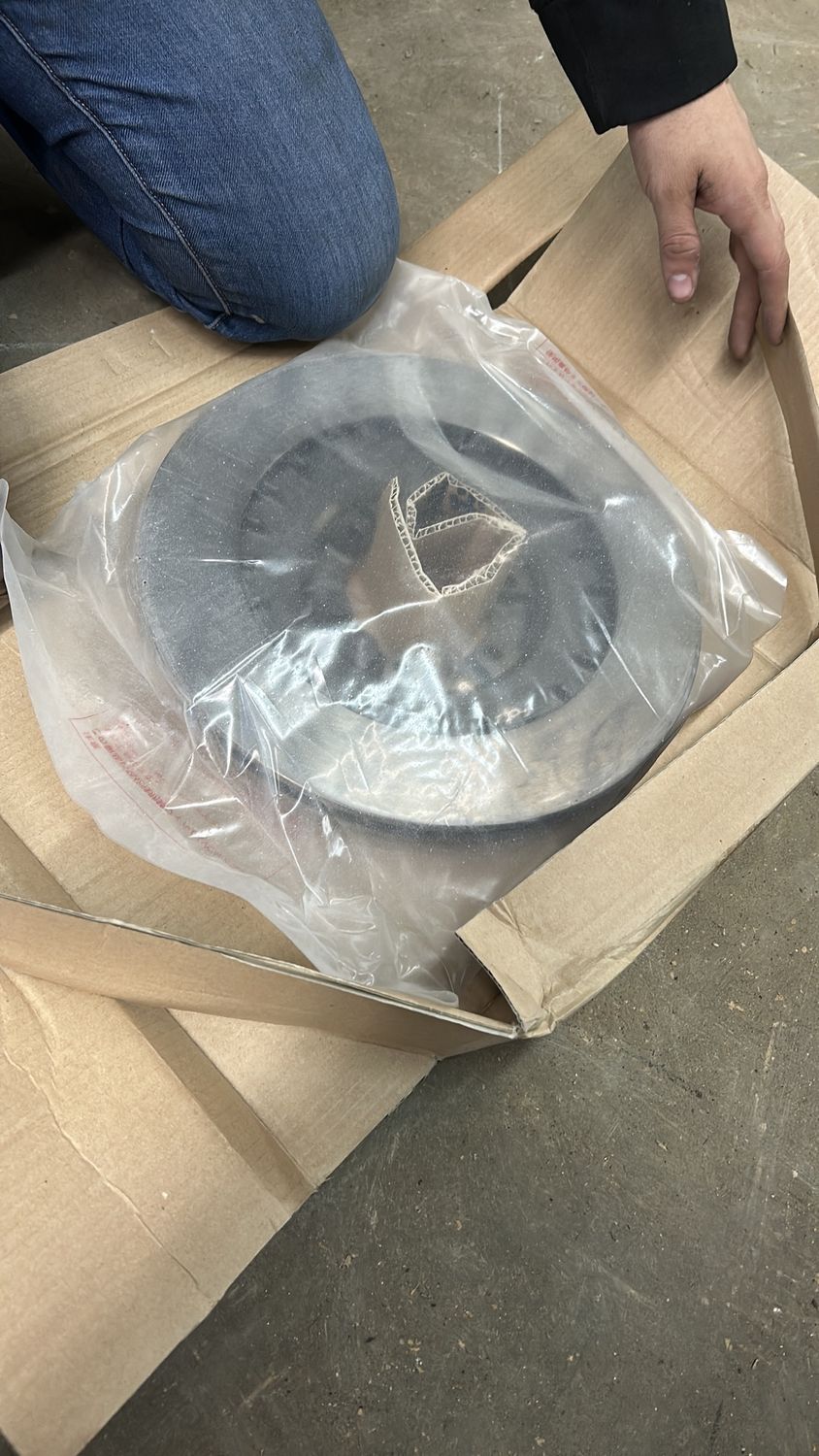 Mitsubishi monterò sport front brake disc