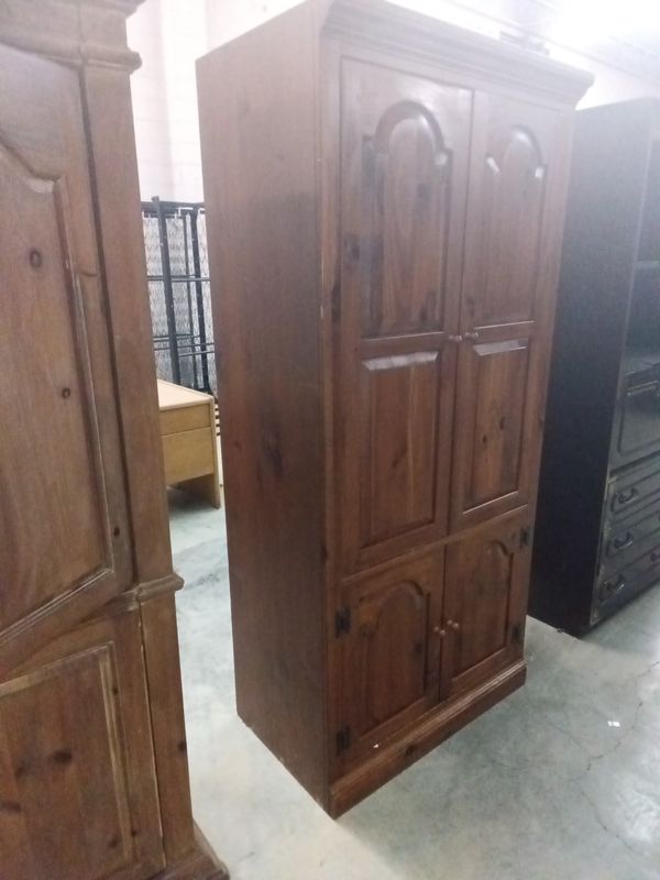 Ethan Allen computer Armoire (Brown)