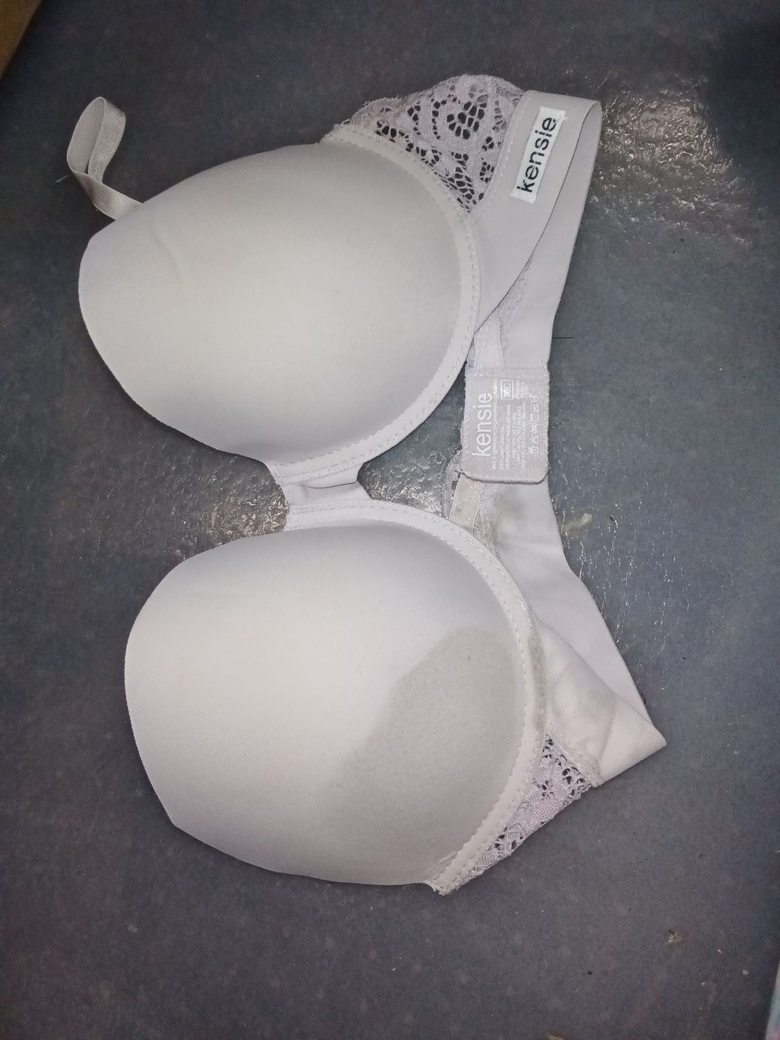 Kensie beige padded bra size 36C