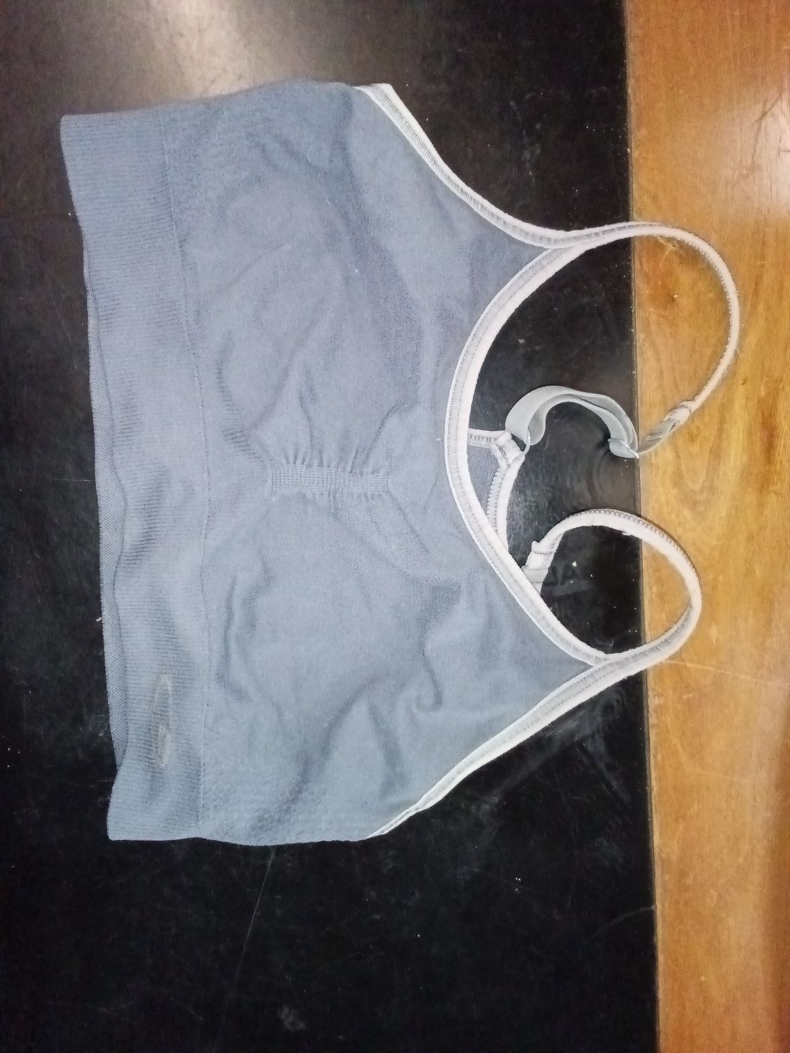 Gray sports bra size XS
