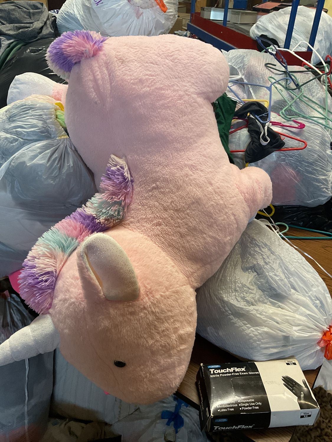 Stuffed animal unicorn