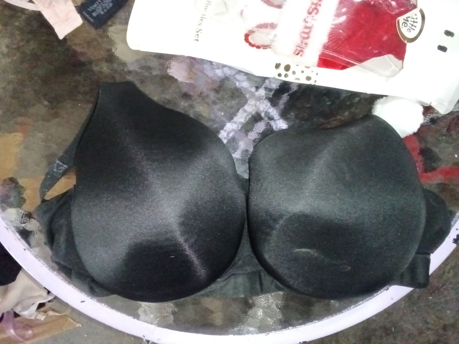 Black size 44 DD bra