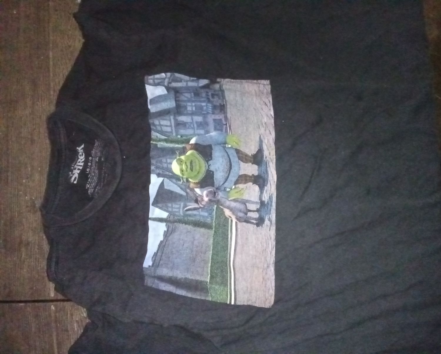 Shrek and donkey shirt lg
