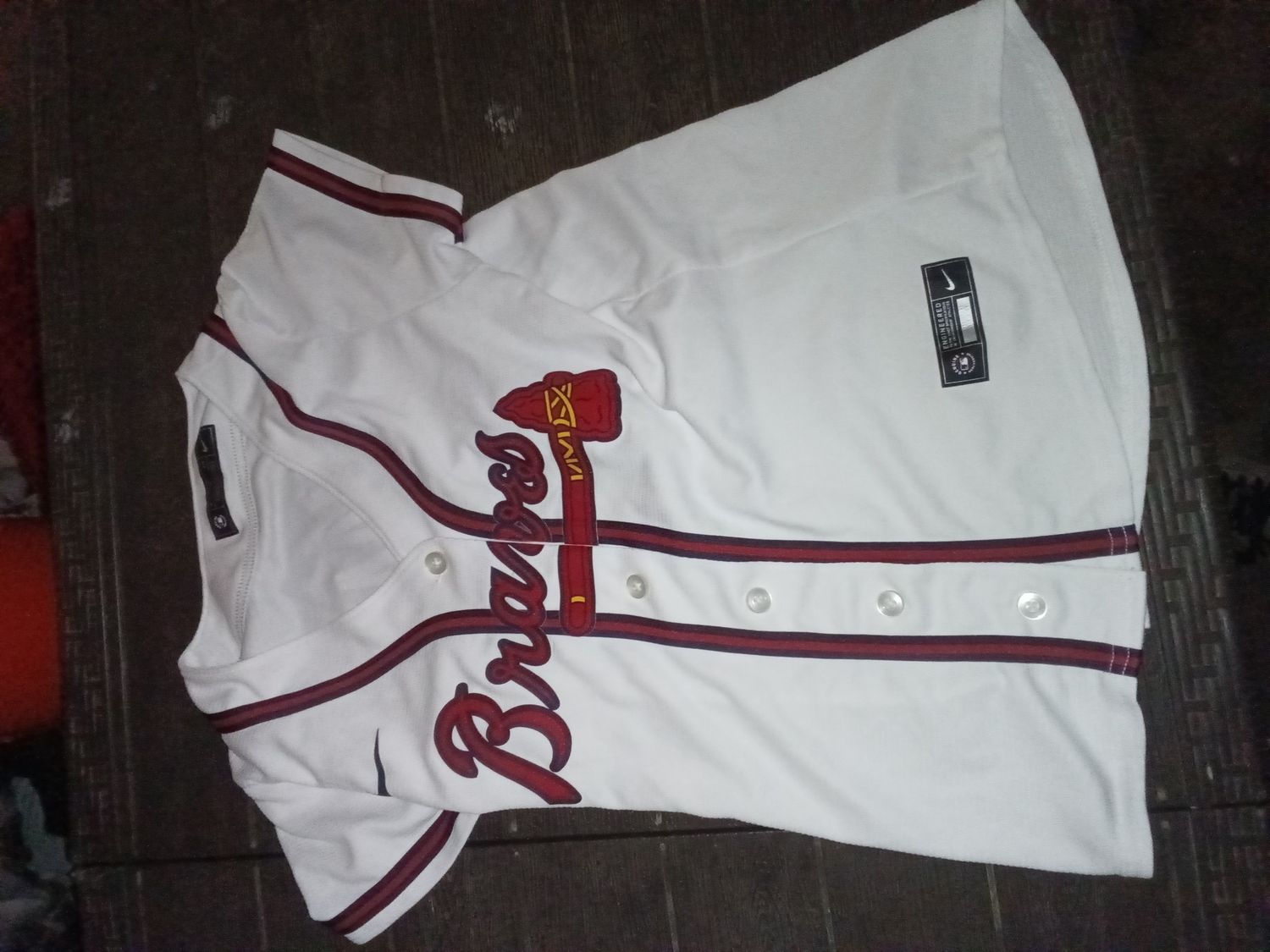 Braves jersey small ch