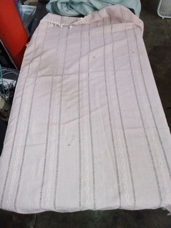 Small rectangle pink table cloth