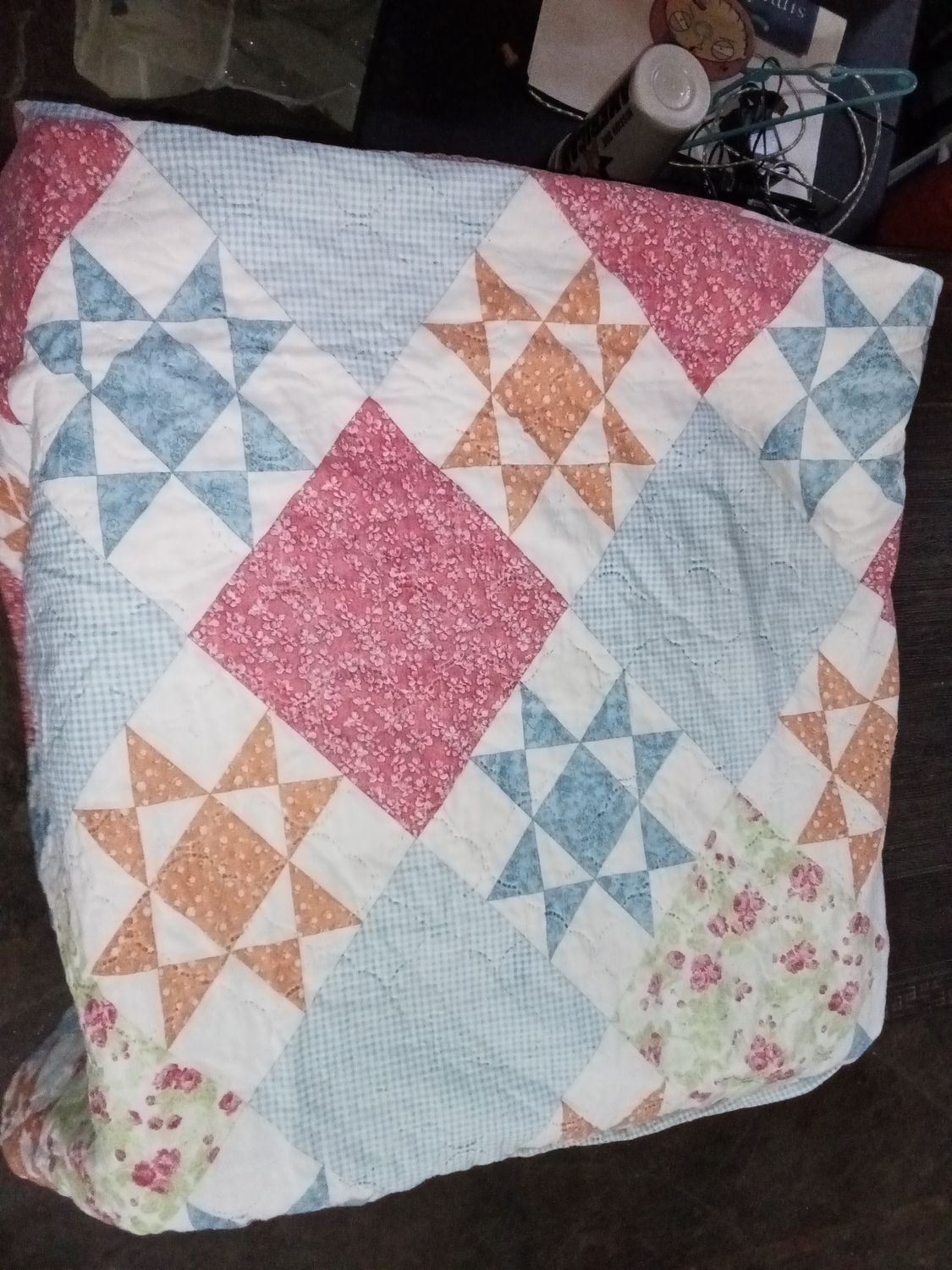 King size Pattern quilts blanket