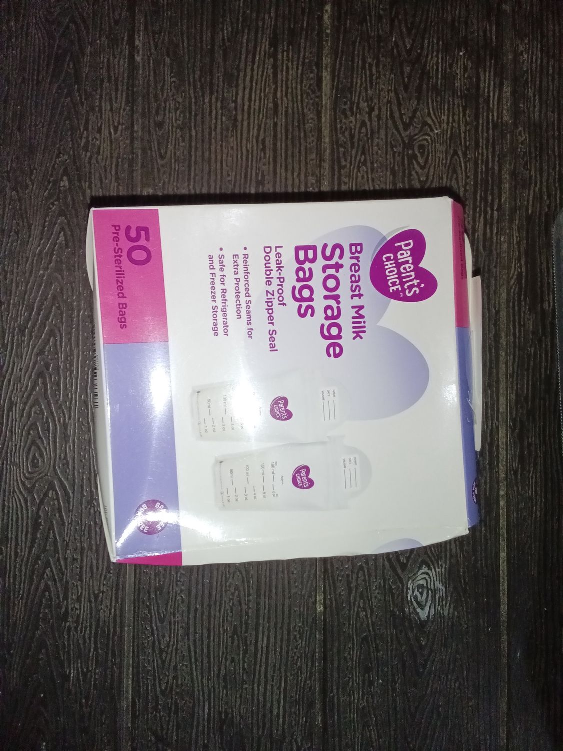 Parents Choice breast milk storage bags