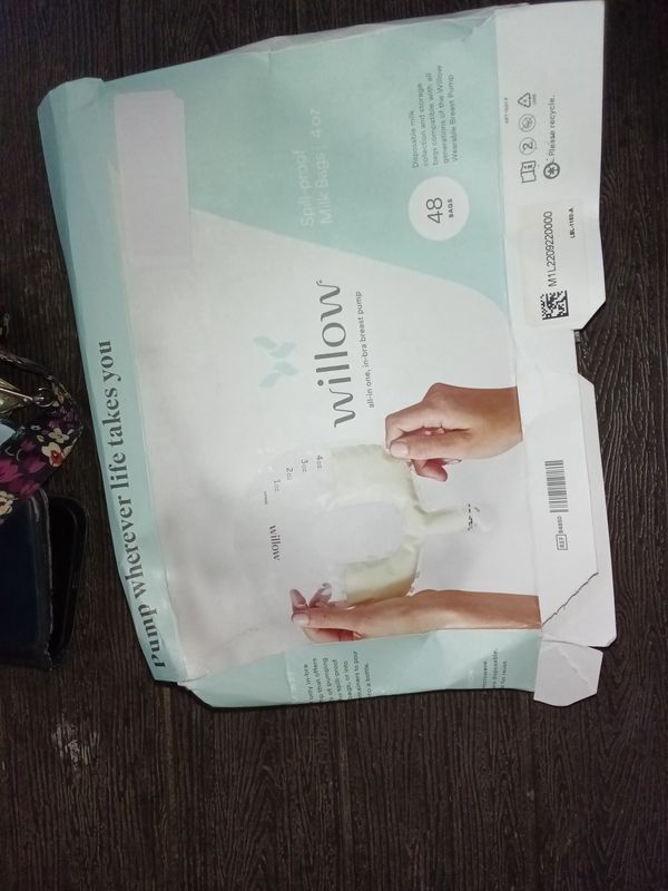 Willow breast milk bags