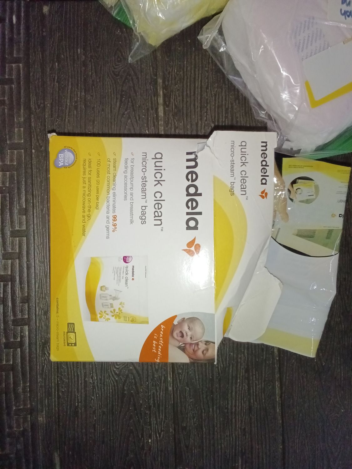 Medela quick clean micro steam bags