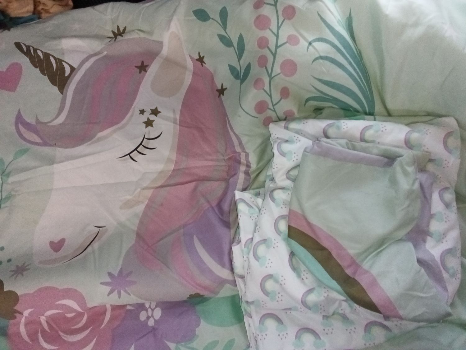 Full size reversible Huntington Home Kids Quilt Set