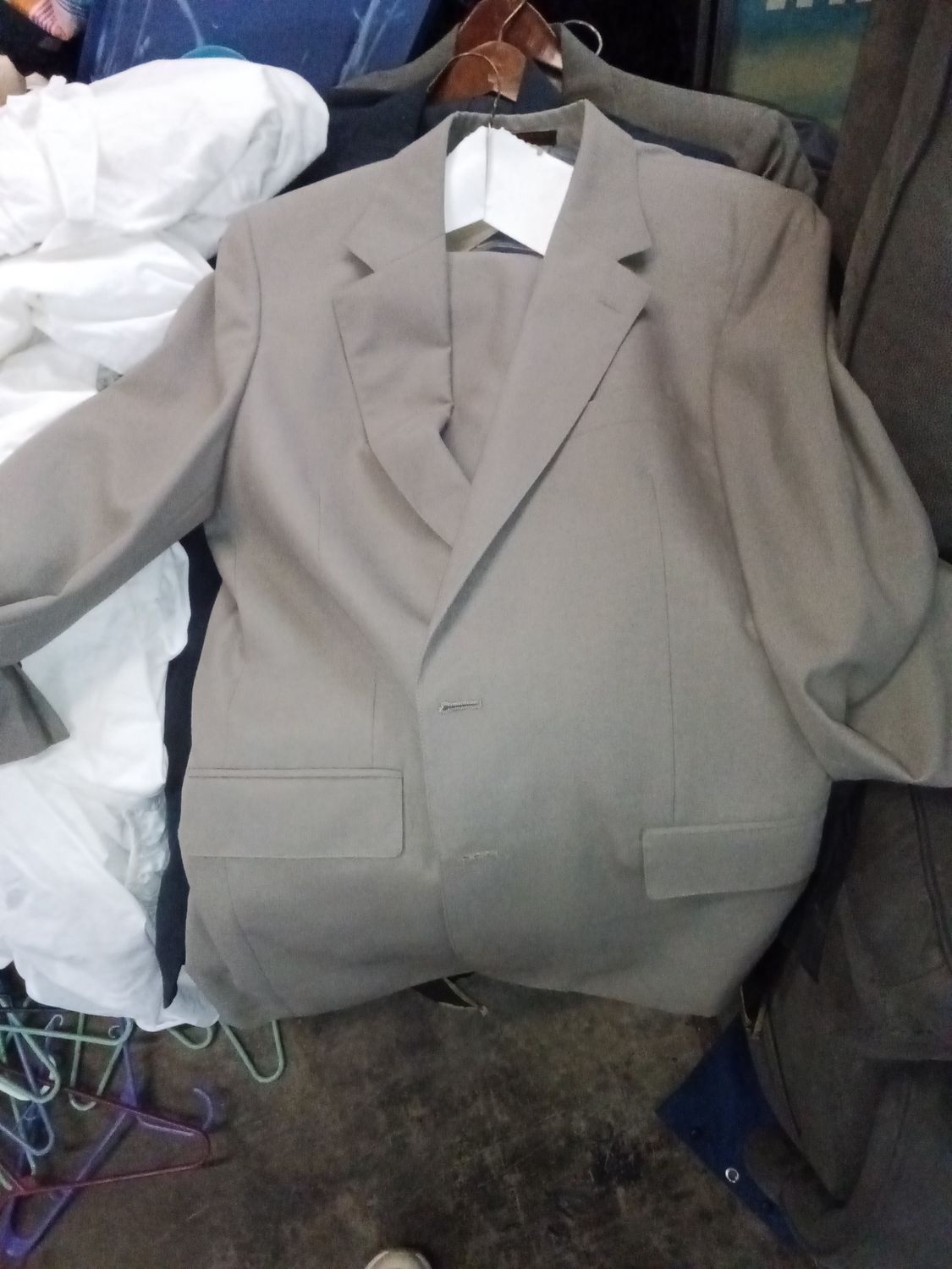 Sturbridge Classics wool blazer, typically featuring a two-button closure and notch lapels.