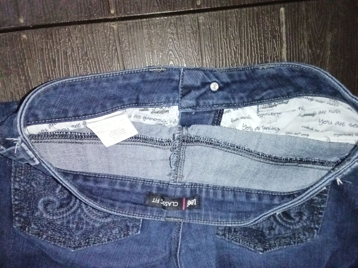 Lee Classic Fit jeans women's Size 8